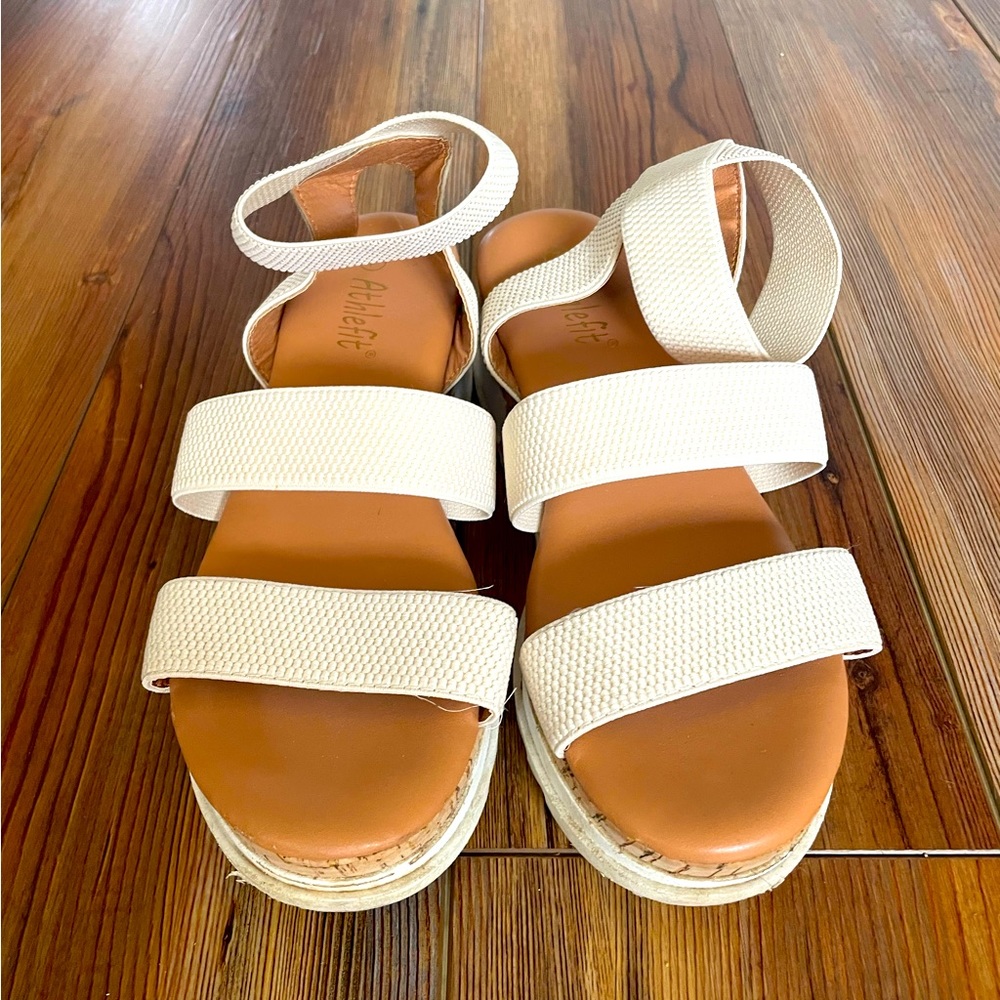 Athlefit platform sandals